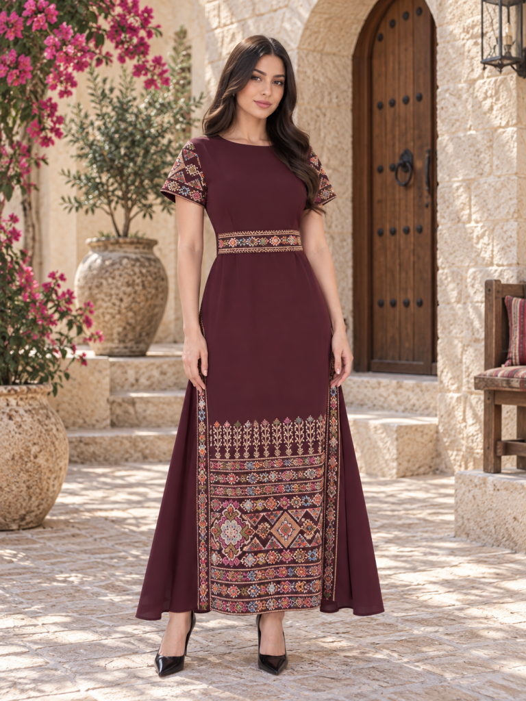 فستان نص كم 25-151 — 3
